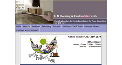 Desktop Screenshot of grflooring.com
